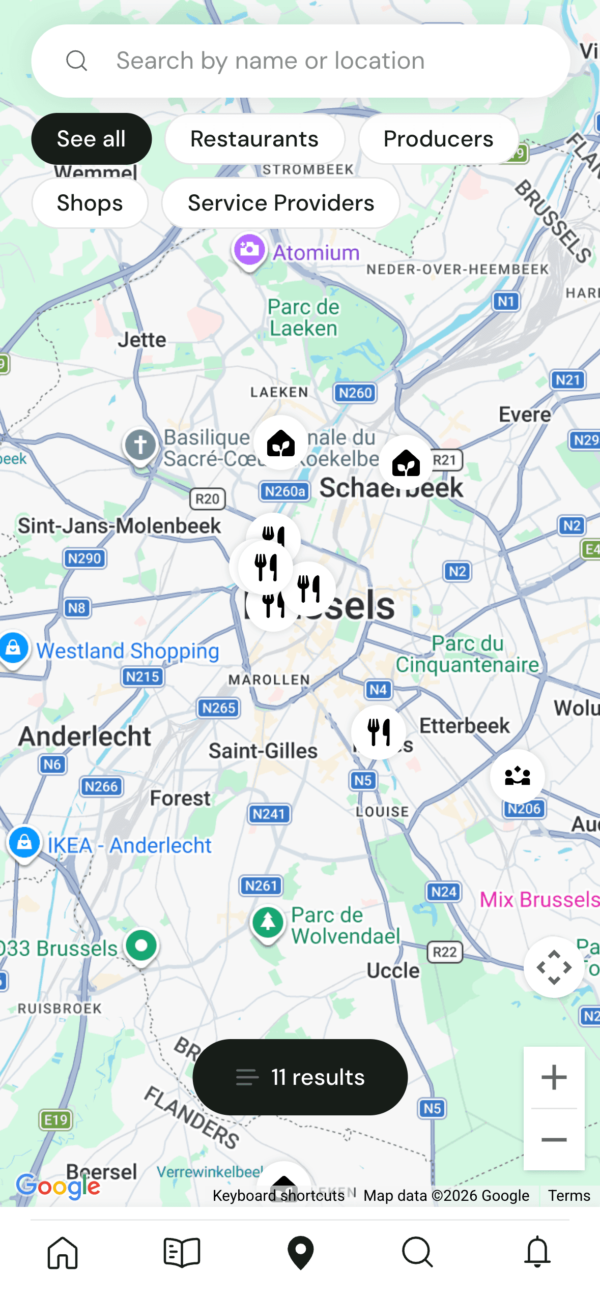 Interactive map. Get discovered by foodies and professionals seeking authentic products.